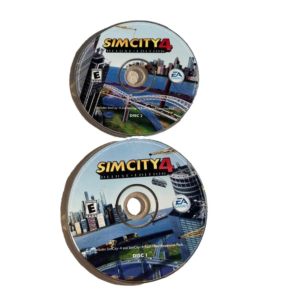 SIM CITY 4: DELUXE EDITION | PC | EA‎ GAMES 2005 | RATED E |